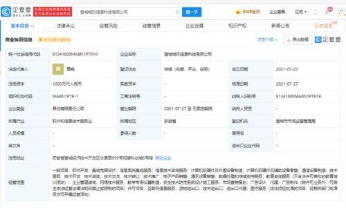 科大訊飛安徽布局再落子，千萬級注冊資本新公司賦能信息系統集成服務